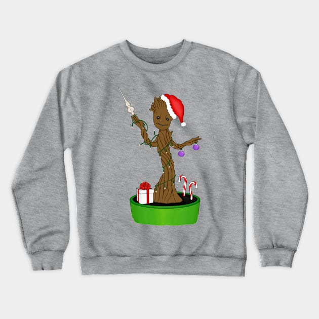 Groot X-Mass Crewneck Sweatshirt by WkDesign